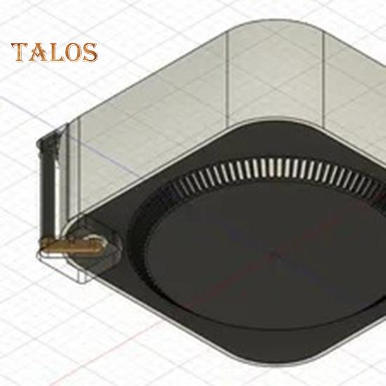 Mini Computador de Mesa Botão de Energia Profissional Resistente Impresso em 3D Computador Host Top Fonte de Alimentação Interruptor de Pressão Acessórios para PC