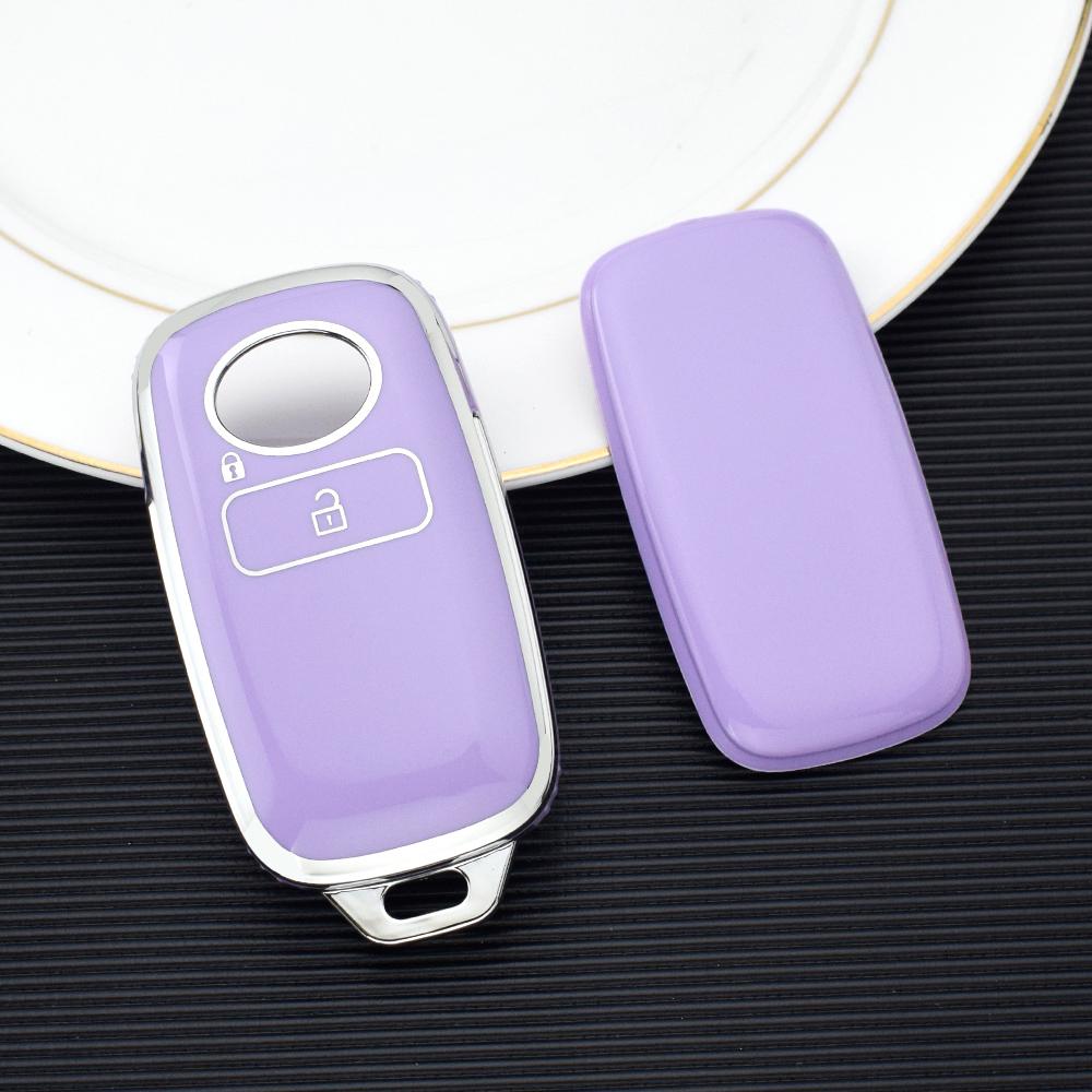 2 Buttons TPU Remote Key Case Cover for Toyota Yaris Ativ Raize Veloz Avanza Rush Perodua Daihatsu Malaysia Accessories
