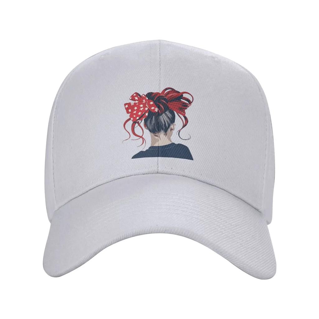 Summer Casual Baseball Cap Girl with Red Sweet Bowknot Running Hippie Hip Hop Hats Men Women Adult Sun Visor y2k Retro Hat