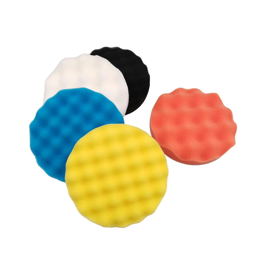 4/5/6/7/8pcs 6inch Polishing Pad Kit 150mm Foam Buffer Kit Buffing Sponge Wax Pad for Removes Scratches