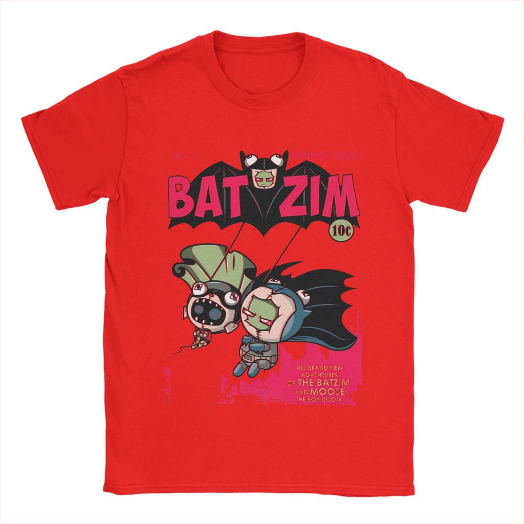 Streetwear T-Shirt Beach Invaders Zims Leisure T Shirts Pure Cotton Tee Shirt for Men Y2K Classic Custom DIY Short Sleeve Tees