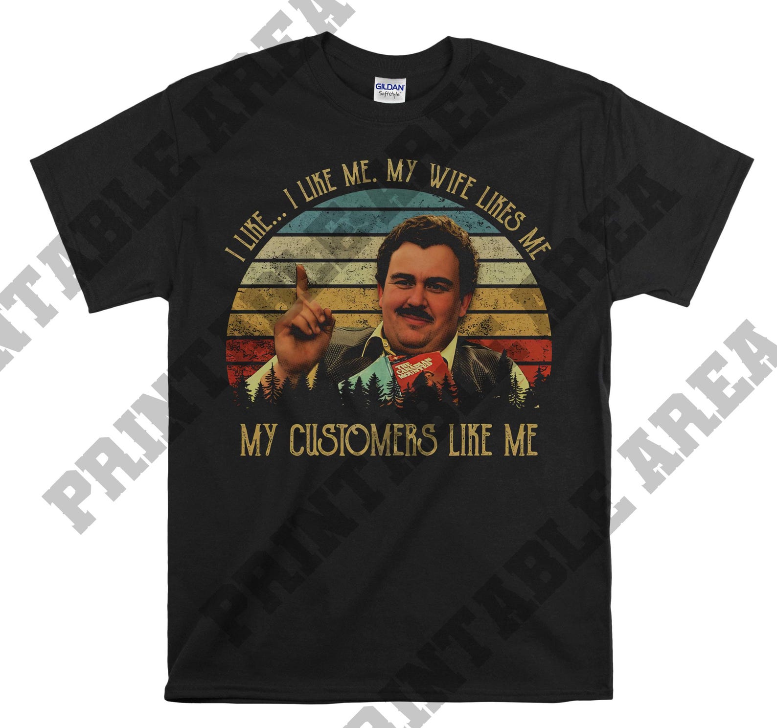 Planes, Trains & Automobiles Del Griffith I Like Me My Wife Likes Me My Customers Like Me Vintage Men Unisex T shirt, T shirt, T shirt MO352 S