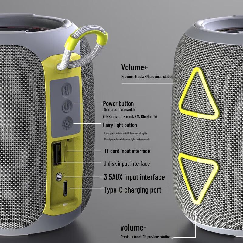 Newmine BT87 Portable Bluetooth Speaker CN plug (adapter included)
