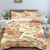 Capybaras Duvet Cover Anime Bedding Pillowcase Printed General Children And Adult Set Queen Size Reactive Printing Quilt
