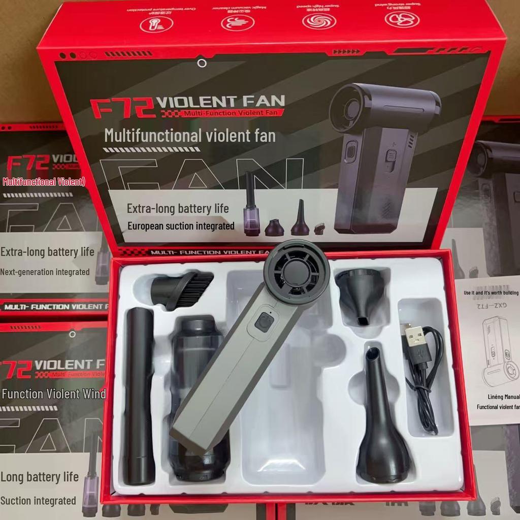 High-Speed Turbine Handheld Fan & USB Charging Hair Dryer