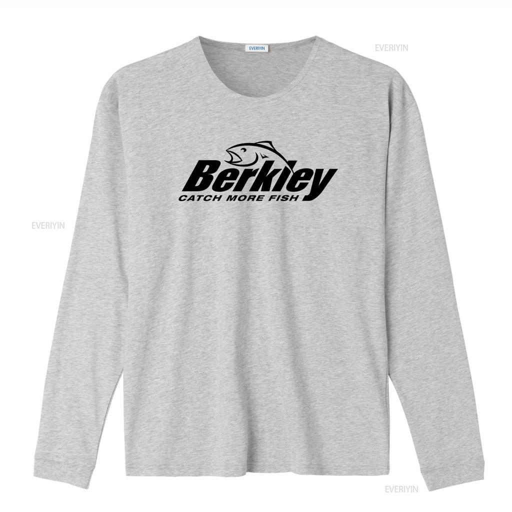 BERKLEY Retro Fishing T Shirt Catch More Fish with Trout Catfish Lure Design Vintage Washed Fashion Stylish Casual Breathable
