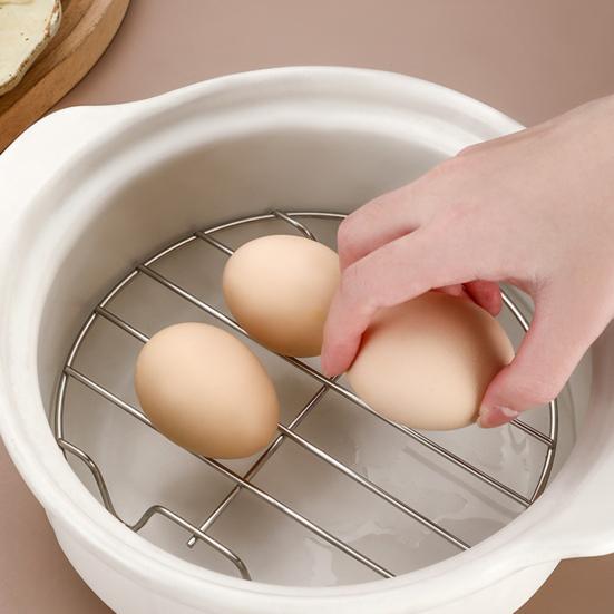 Parowar na kuchenkę do podgrzewania jedzenia Stal nierdzewna Nasadka na garnek Stojak parowy z izolacją na czterech nogach Taca na chleb Wielofunkcyjny dodatek do gotowania