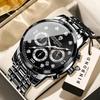 BINBOND Chronograph Automatisches Datum Luxus Quarzuhren Für Männer Leuchtend Präzise Wasserdicht Langlebig Herrenuhr Lässig Reloj