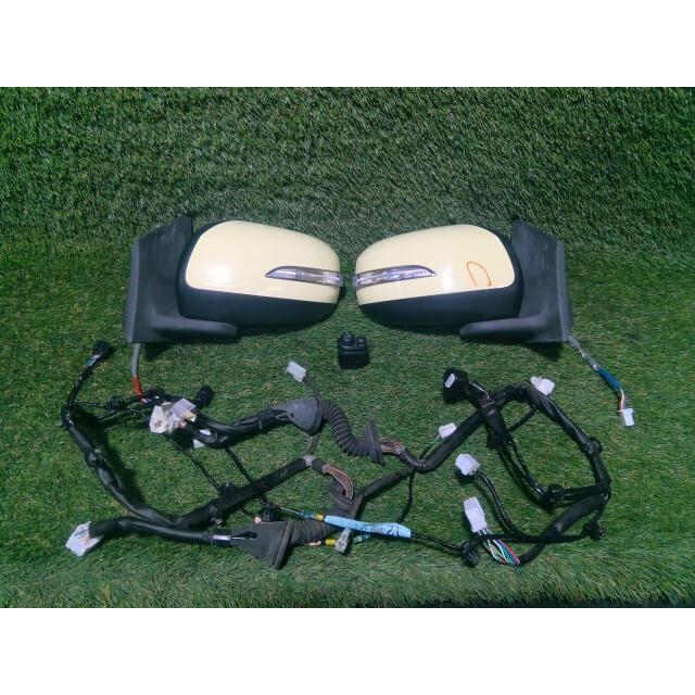 Mira Ys DBA-LA300S Side mirror left and right set KF-VE T19 Electric retractable turn signal mirror with harness 87910-B2D70 87940-B2G30