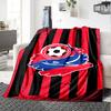Hapoel Print Flannel Blanket High Quality Warm Comfortable Cover for All Seasons Perfect for Gifts Home Decor