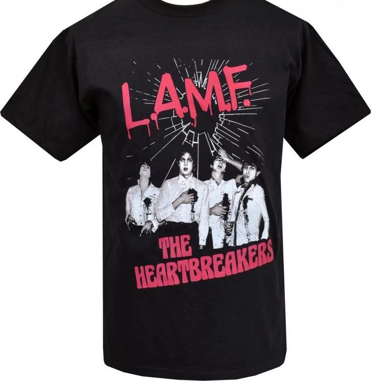 Johnny Thunders & Heartbreakers artwork black T-shirt S-5Xl 1T317 L