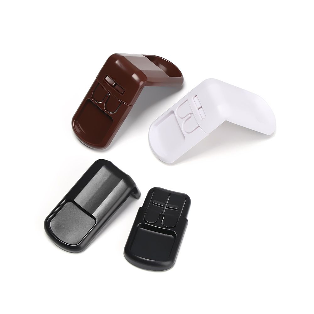 1/4pcs Cupboard Anti-opening Drawers Double Snap Wardrobe Door Safety Lock Right Angle Children Protector