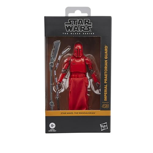 Hasbro Star Wars Black Series Imperial Praetorian Guard, Star Wars: The Mandalorian Premium Collection 15 cm Action Figure G1555, Authentic