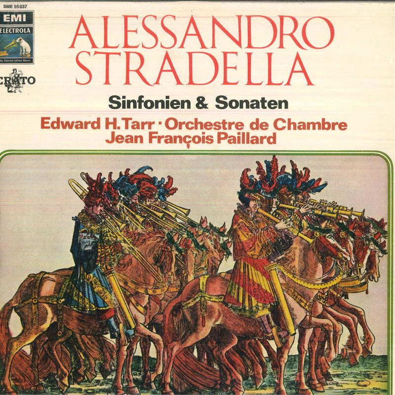 

LP Record EDWARD H. TARR ORCHESTRE DE CHAMBR Stradella Sinfonien Sonaten SME95037 ELECTROLA Germany Classical Used