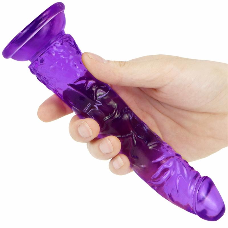 No Egg Simulation Penis Crystal Fairy Happy Stick Sucker Masturbator Orgasm Thrusting Penis Girl Sex Massager