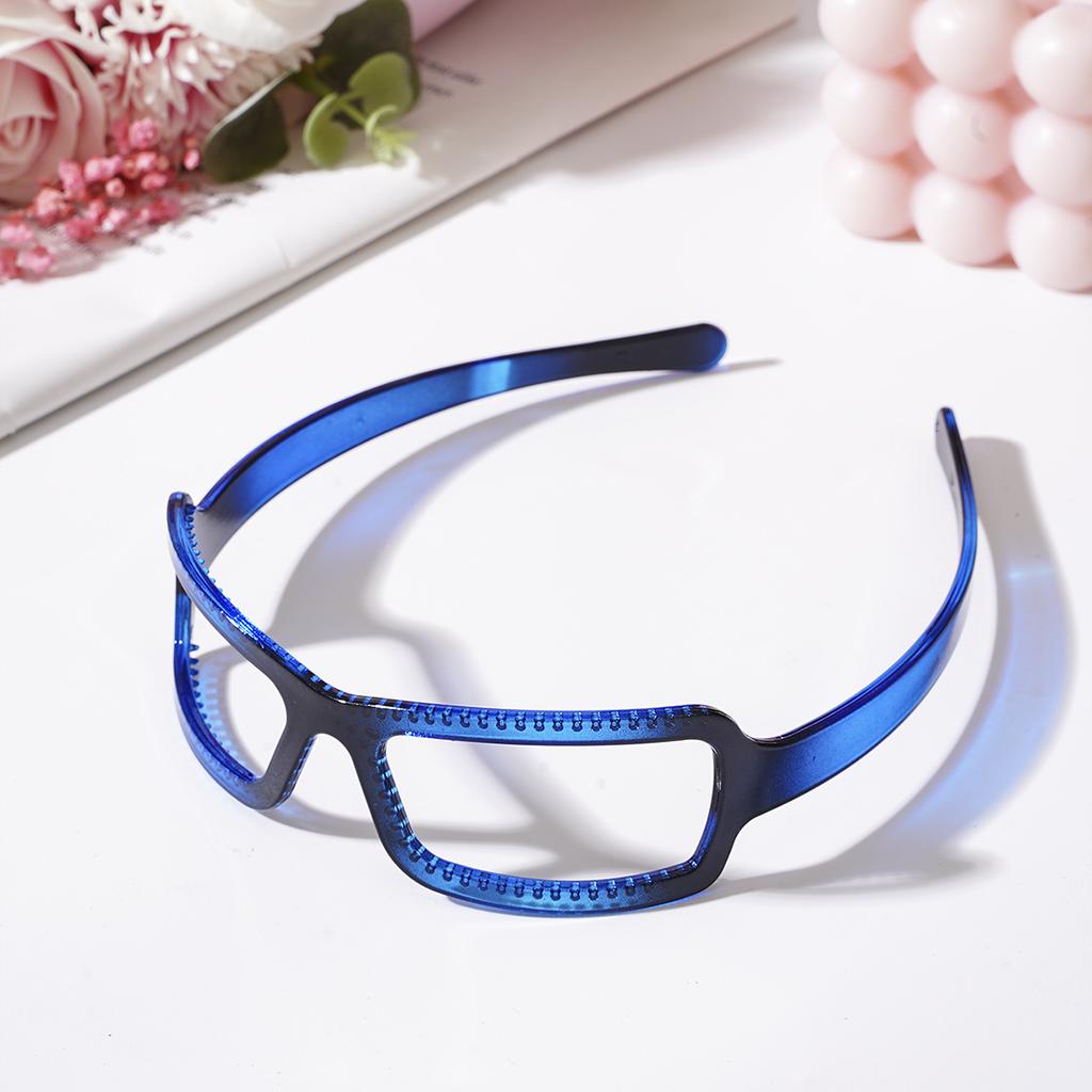 Sunglasses Frame Shape Hair Hoop Glasses Hairband For Women Girl Sweet Fixed Headband Hair Ornament Fashion Hair Accessories