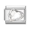 Y2K Romantic Heart Eyes Star Bow Knot Butterfly Zircon Charm Italian Links Fit 9mm Bracelet Stainless Steel Making DIY Jewelry