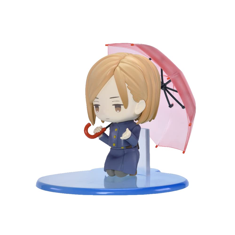 Algernon Products TYNY SCENE Umbrella Girl Jujutsu Kaisen Nobara Kugisaki Approx. 115mm Soft Vinyl ABS Steel