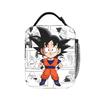 DBZ Kanji Symbol Insulated Lunch Bags Leakproof Son Goku Reusable Thermal Bag Tote Lunch Box Work  Outdoor Food Bag