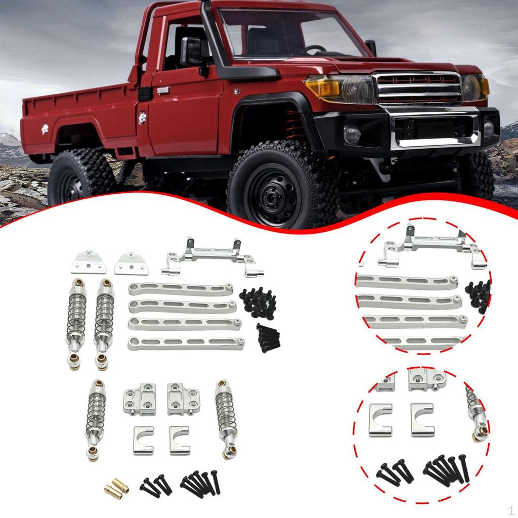 1/12 RC Car Spare Parts Rod Metal Front Rear Shock Absorber Mount for MN82S, DIY