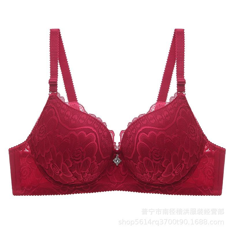 Women Plus Size Push Up Breathable Summer Adjustment Bra