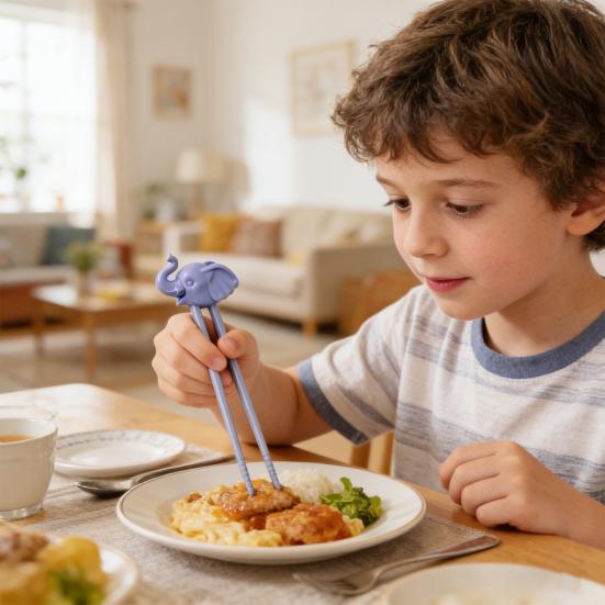 Tier Muster Lustige Essstäbchen Rutschfester Griff Niedliche Nudel Sushi Essstäbchen für Kinder Erwachsene Spülmaschinenfest Einzigartiges Geschirr für Zuhause Asiatische Mahlzeiten