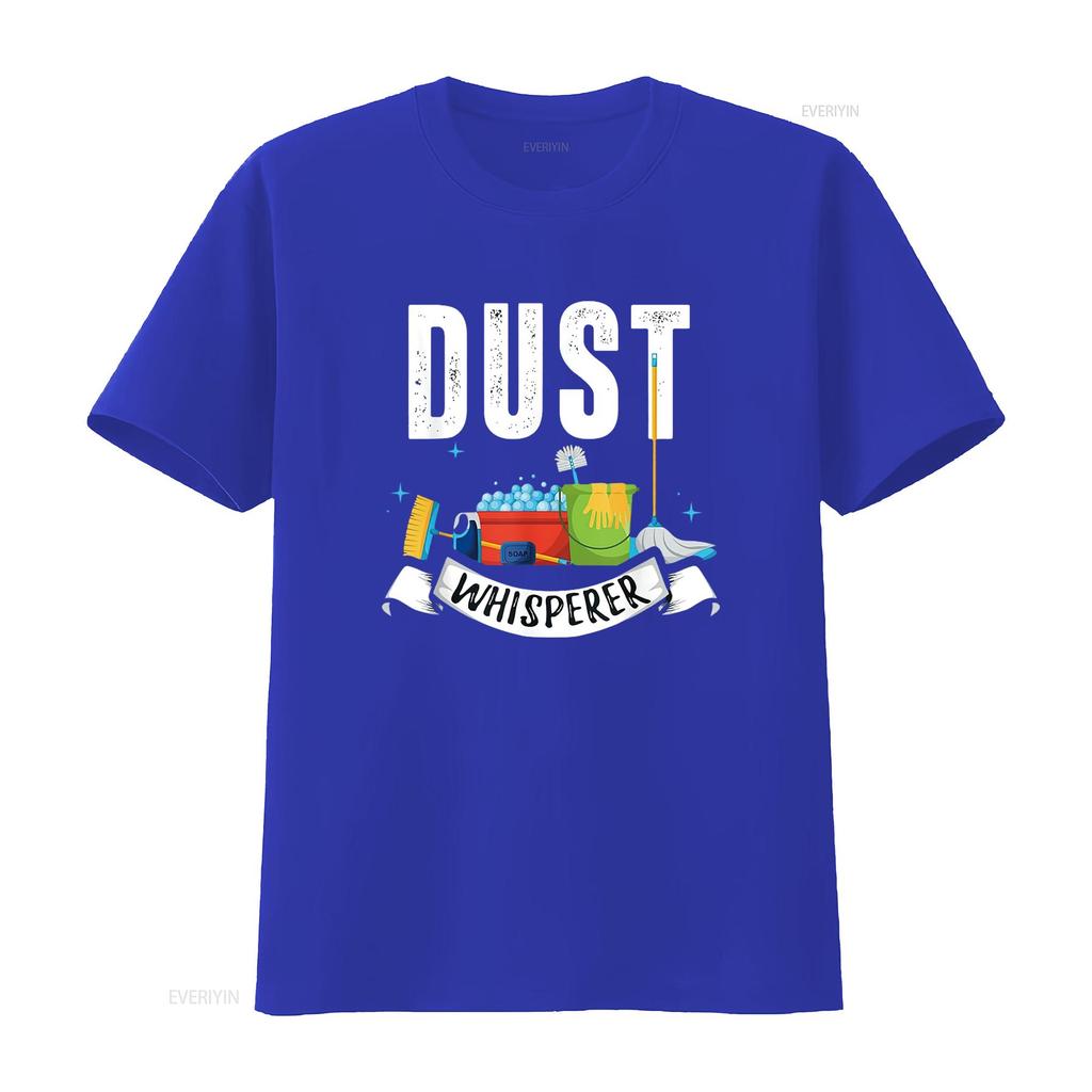 Housekeeping Dust Whisperer Cleaning Housekeeper G Cute Women s T Shirt Top for Summer vintage Washed fashion streetwear