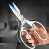 Kitchen Scissors - Multi-functional Stainless Steel Household Scissors - Special Scissors for Killing Chickens and Fish - Large Scissors