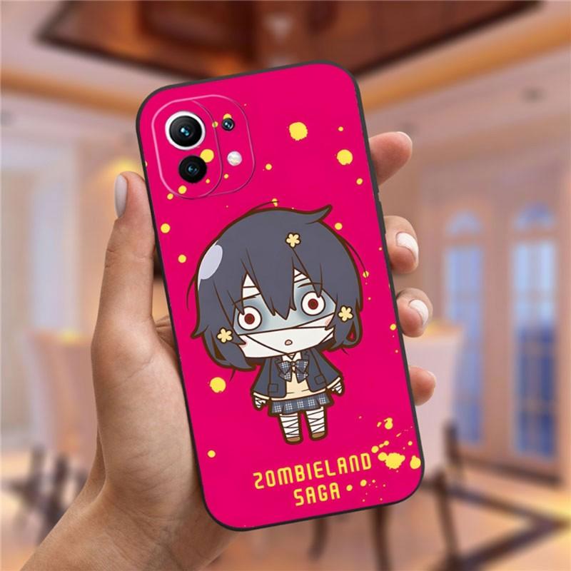 Funda de Teléfono Zombie Land Saga Para Xiaomi 9T 9SE 9 12 11T 10 11 11i Lite Ultra Note10 Poco M3 F3 F4 M4 X4 GT Pro Cubierta Trasera