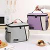 Portable Picnic Bag Thermal Insulated Picnic Box Tote Cooler Handbag Waterproof Backpack Bento Pouch Camping Food Storage Bags