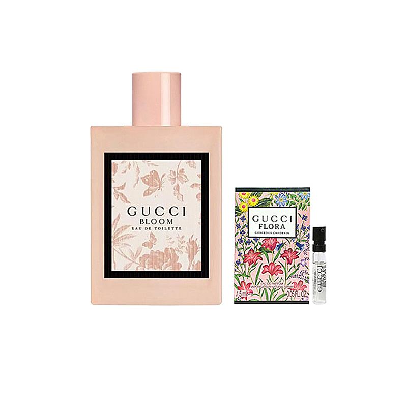 Парфюм Gucci Huayue для женщин Цветочный Туалетная вода EDT Одеколон EDC Qimeng Жасмин/Qimeng Гардения Стойкий Huayue EDT100мл+Qimeng Gardenia 1,5 мл коричневый