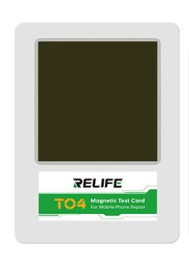 RELIFE TO4 Magnetic Card for Mobile Phone Repair Non-Destructive Testing Unlimited Charging Area Magnetic Visible Detection Tool