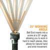 Made In BONDHUS Hex Ball Point Extra Set BLX15MB 17095 USA, L-Wrench Set, Long, Plated, 15-Piece (1.27, 1.5, 2, 2.5, 3, 3.5, 4, 4.5, 5, 5.5, 6, 7, 8,