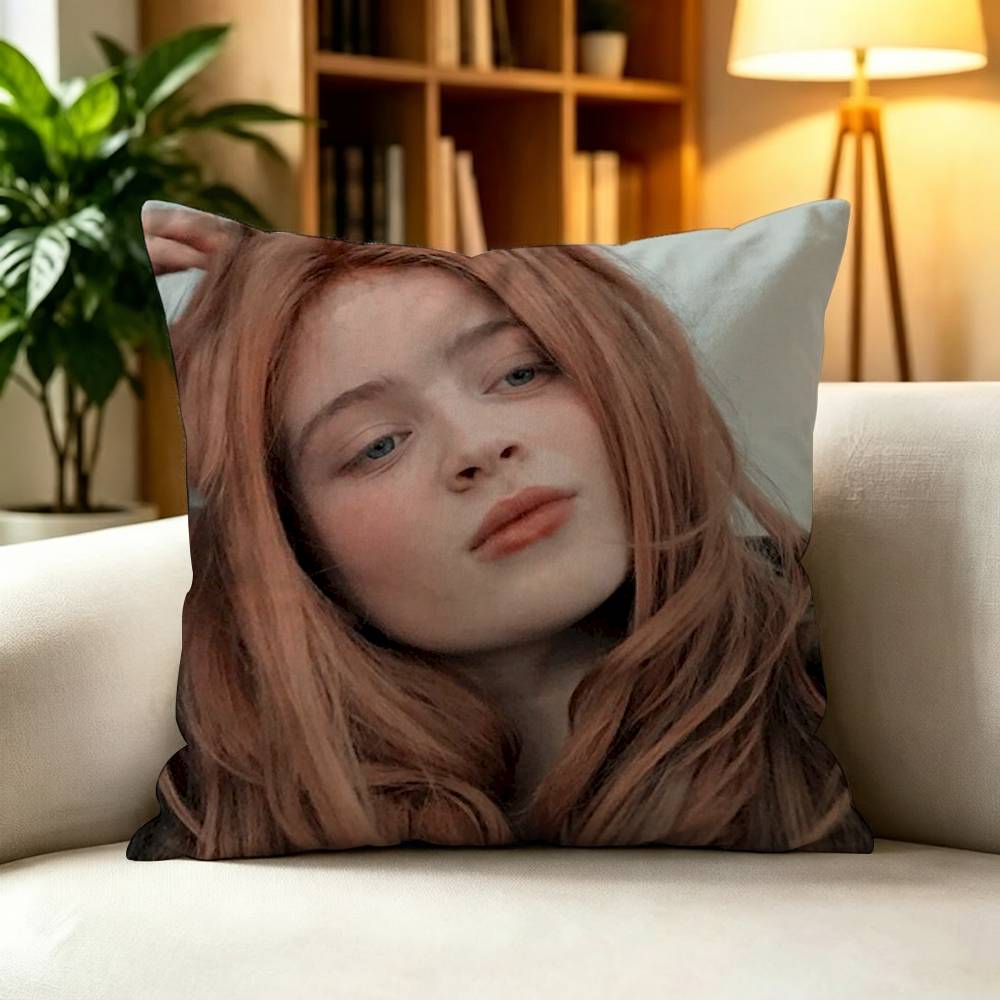 S-Sadie Max S-Sink Square Double-Sided Printed Pillow Case Sofa Cushion Cover Bedroom Bedside Decor