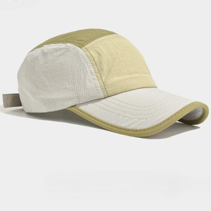 Breathable Quick-drying Light Thin Baseball Cap Japanese Versatile Color Matching Men Women Sunscreen Summer Running Sun Cap