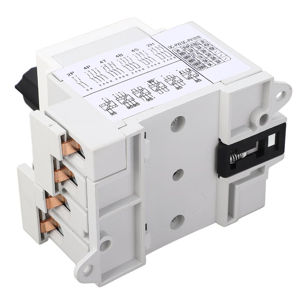 Photovoltaic Isolator Solar 4 Poles PV Disconnect Miniature Circuit Breaker 32A 1000V