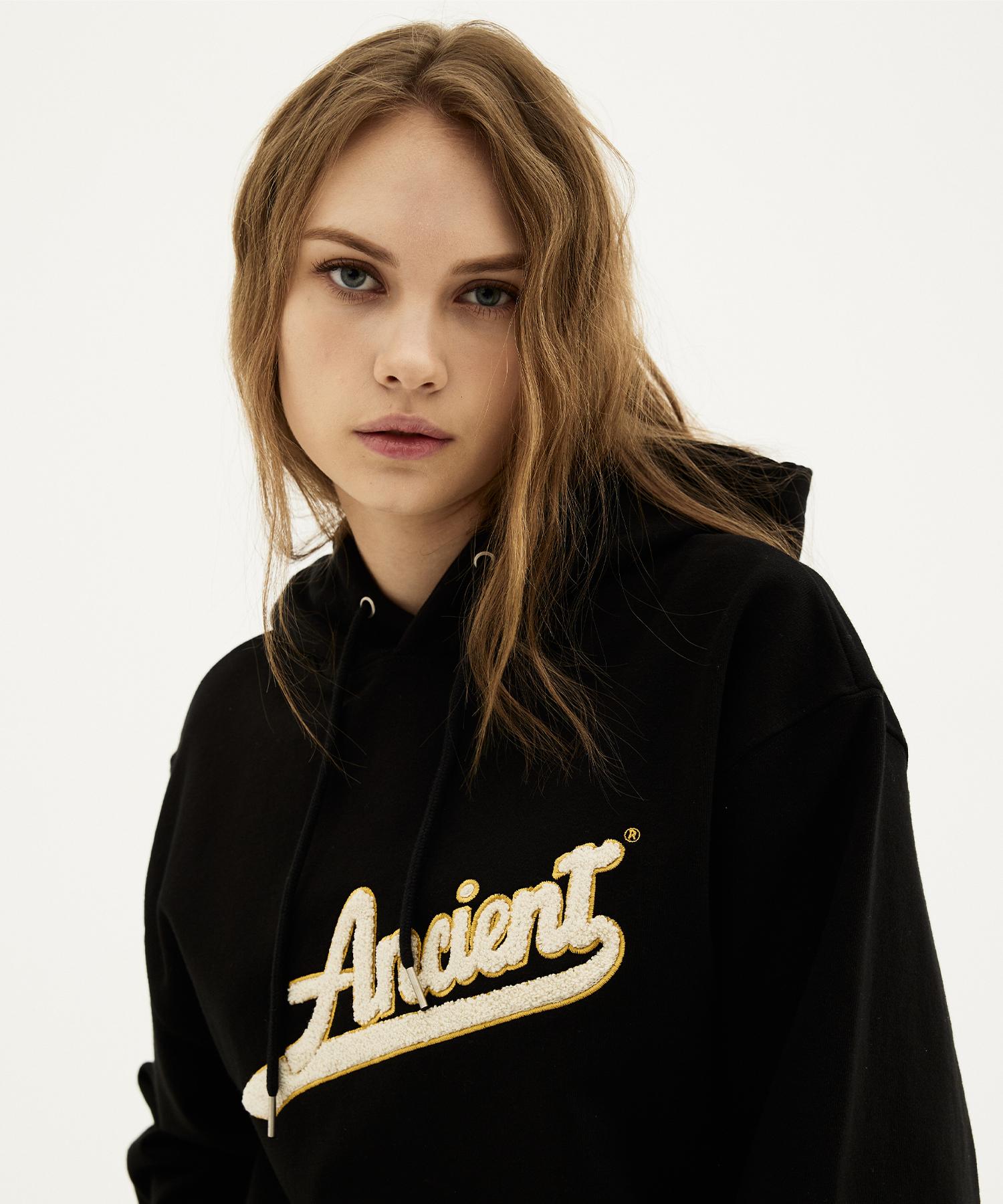 Ancient Union Ancient Varsity Pullover Hoodie Black Xl Size