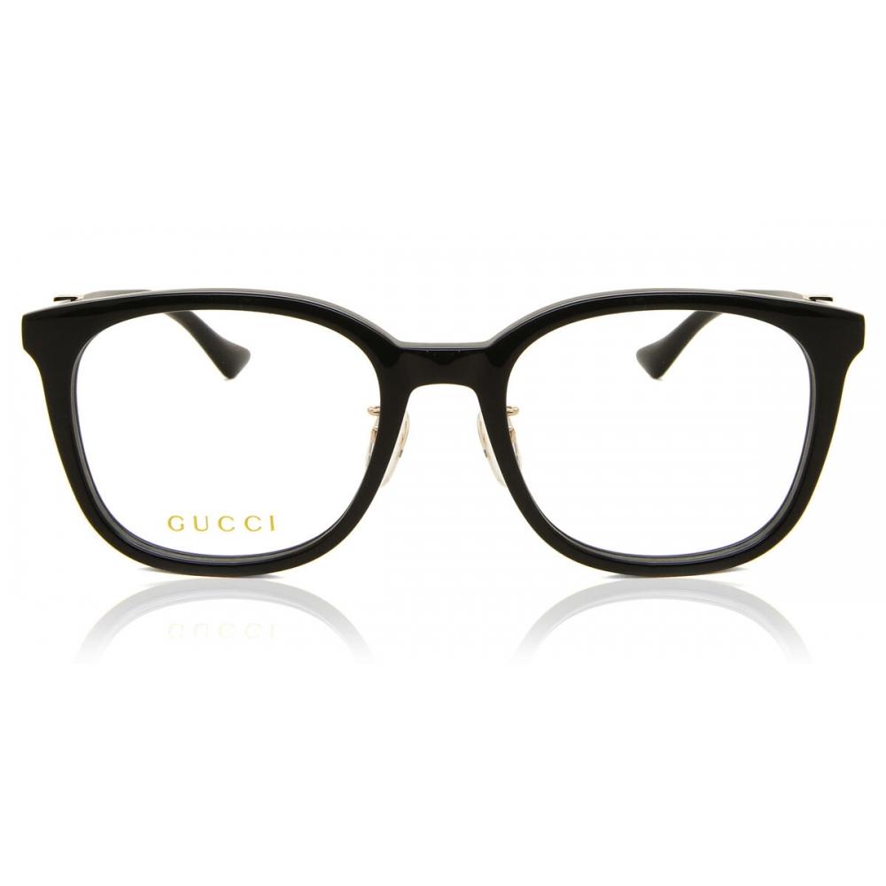 Gucci Gg1500ok Asian Fit 001 Men Eyeglasses Black/53-19-150