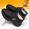 Casual Men's Shoes Winter New Warm Shoes Cold Sticky Cotton Shoes Piled Thickened Fashion Casual In the Elderly Father Shoes