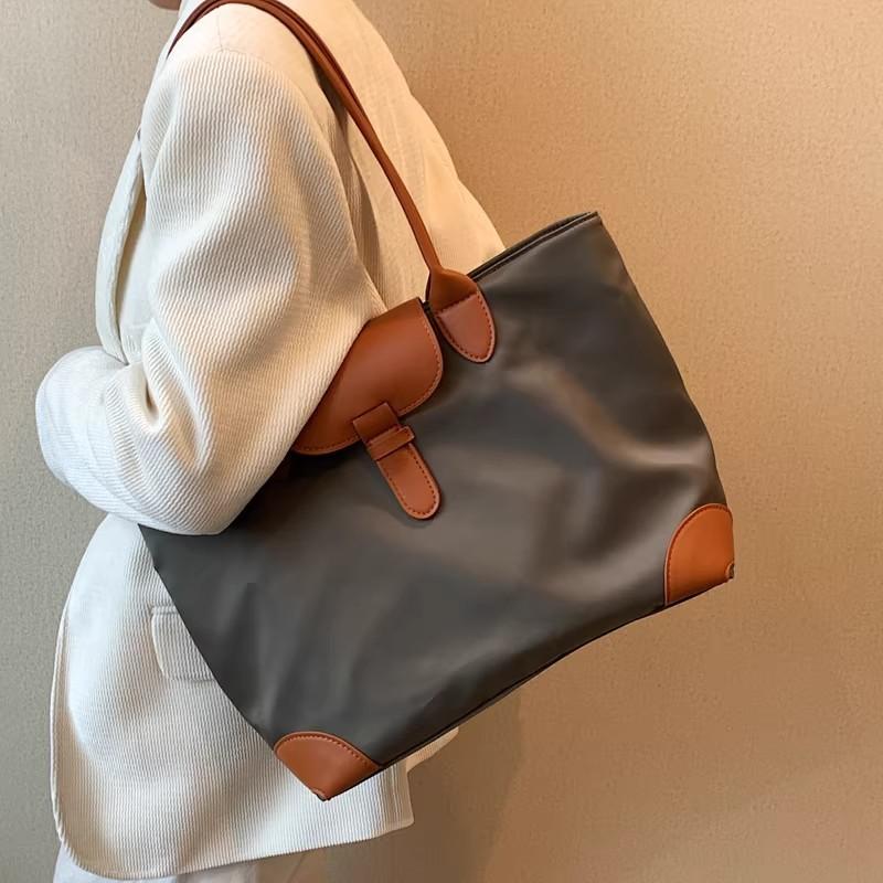 Large Capacity Oxford Buttot Bag Leisure Travel Shoulder Bag New High-End Versatile Commuter Bag