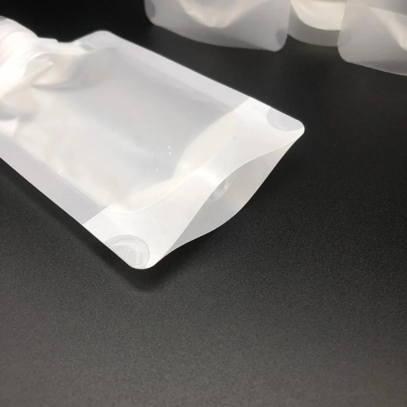 1-10pcs Travel Portable Size Refillable Empty Squeeze Pouch Stand Up Spout Pouch Refillable Face Cream Squeezable Bags Leakproof