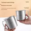 Lainuo 740ml 304 Stainless Steel Tea Mug with Lid & Infuser