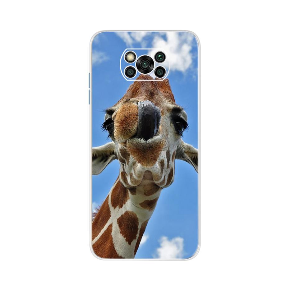 For Xiaomi Poco X3 Pro Back Cover 6.67" Cute Cat Patterns Transparent Bumper Cover For Xiaomi POCOX3 Pro POCO X 3 Cover Fundas