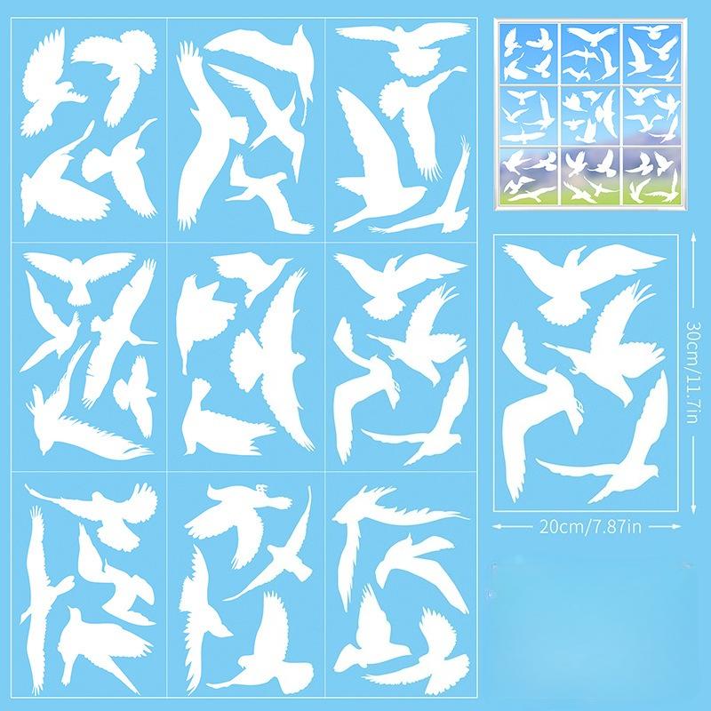Cartoon Cute Spring Flowers Indoor Bedroom Living Room Background Wall Decoration PVC Electrostatic Stickers Window Glass Stickers