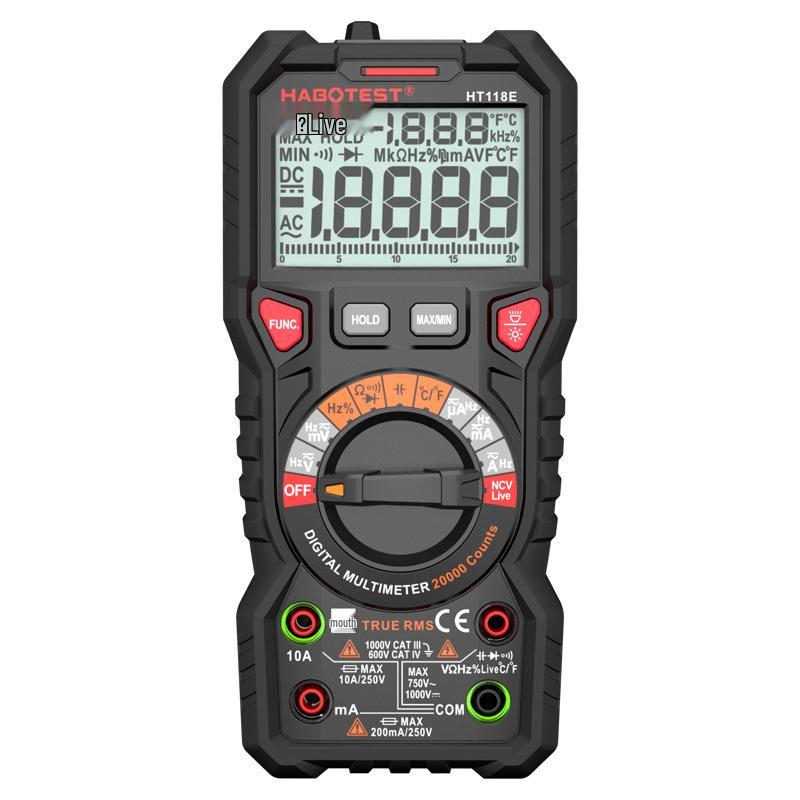 HT118E Anti-burn High Precision Digital Multimeter for Electricians