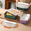 PUZZLE Rectangular Lunch Box with Cutlery Compartment
