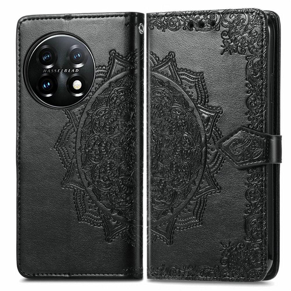 Voor Oneplus 15 13 13R 5G Flip Hoesje 3D Mandala Portemonnee Kaart Funda OnePlus 15r Hoesje 1+ Ace 6T 5 Pro 6 T Magnetische Lederen Boekhoes