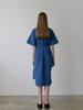 Maensyeonhem Collared Zip-Up Dress_Blue