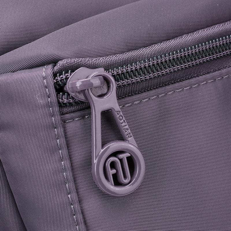 Lightweight Nylon Crossbody Bag for Women Casual Shoulder Handbag Travel Purse with Zipper