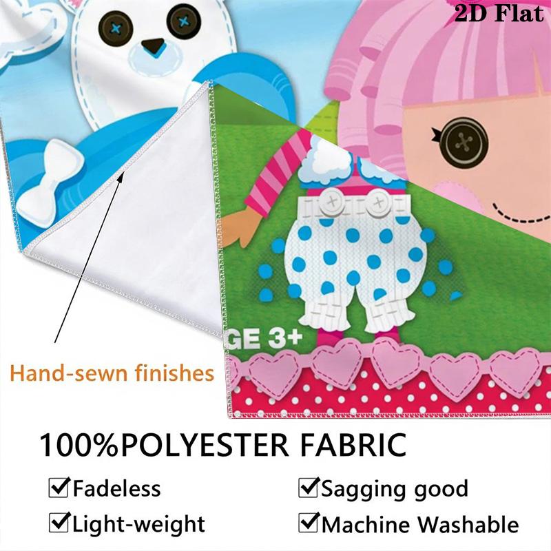 Lalaloopsy Pattern Home Decor Tapestry, Wall Hanging, Decorative RV Wall Cloth.XGT0914155